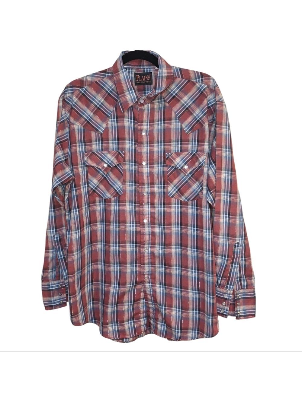 Vintage Plains Western Wear Shirt